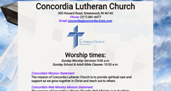 Desktop Screenshot of concordia-lcms.com