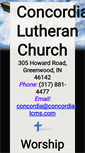 Mobile Screenshot of concordia-lcms.com